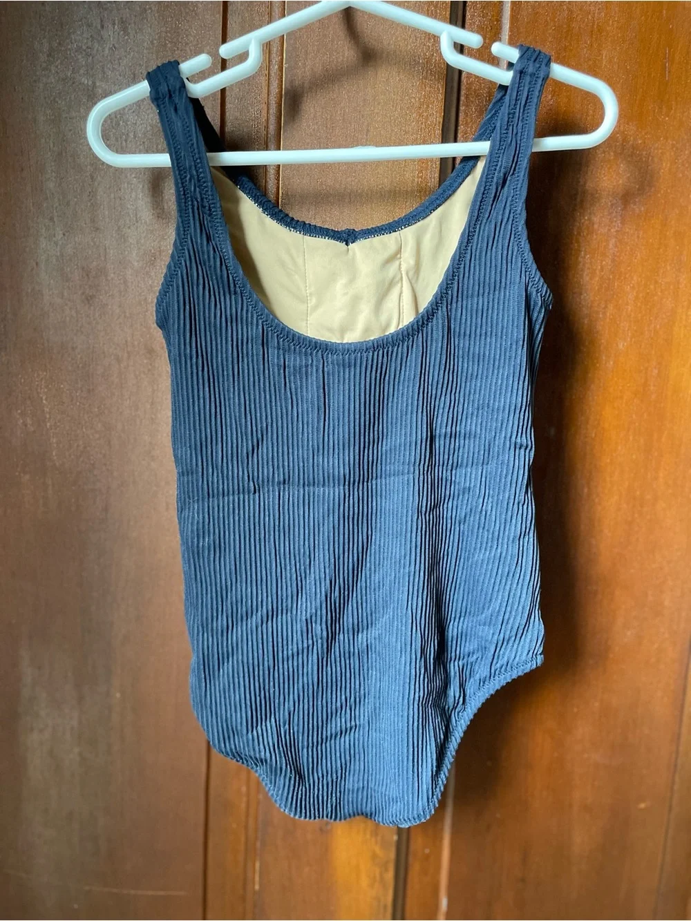 Crewcuts girls size 4-5 blue one piece swimsuit